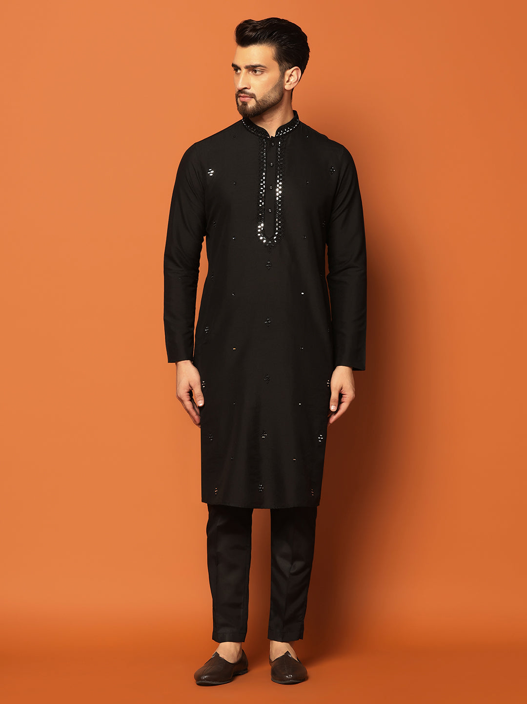 Buy online Self Designed Kurta And Trousers Set from Clothing for Men by  Readiprint Fashions for ₹1589 at 65% off | 2024 Limeroad.com